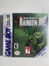 Tom Clancy's Rainbow Six Gameboy Color Brand New Factory Sealed
