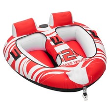 Uimoso Towable Tubes for 2 Riders - Inflatable Water Sports Tube for Boating