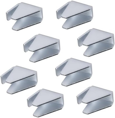 #ad Metal Cabinet Shelf Clips for Husky Garage Removable 8 Pack Sliver $18.52
