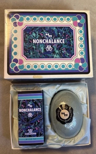 Vintage NONCHALANCE Mäurer & Wirtz Geschenkset OVP Eau de Cologne, Seife