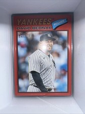 David Bednar 2026 Topps Heritage Red Border #207 - New York Yankees