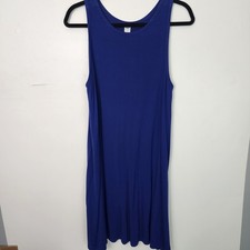 Old Navy Blue Dress Large Sleeveless
