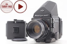 New Seals Near MINT Mamiya RB67 Pro S Eye Level NB 127mm f/3.8 Lens From JAPAN