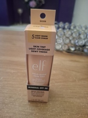 Elf Halo Glow Skin Tint 5 Light Warm 30ml Neu
