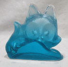 Rare IKEA Glass "Coares" Limited Edition Teal Blue Fox 2018 — photo 8