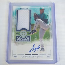 Panini 2025 Boys of Summer Jurrangelo Cijntje #PM-38 Auto Rookie /99 Seattle