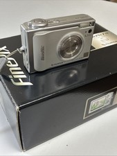 Near Mint w/BOX FUJIFILM FinePix F10 Silver Compact Digital Camera From Japan