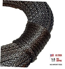 Samson Amsteel Blue Rope 1/4" Strong Dyneema Fiber, 8600 lb Tensile Strength,