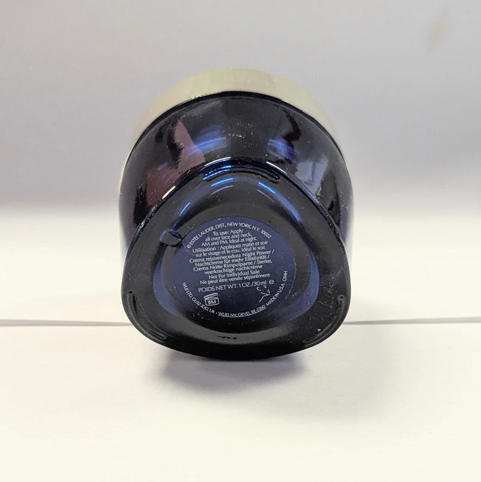 Crema revitalizante Estee Lauder Supreme + Night Power Bounce 1,0 oz + 0,24 oz nueva sin caja Foto 3 de 3