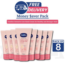 VASELINE-Inten Care Healthy Hand Nail Condition Cream 75ml-PACK OF 8