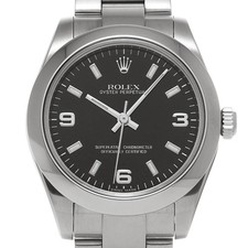 ROLEX Oyster Perpetual 31 177200 black WATCH 691531 6