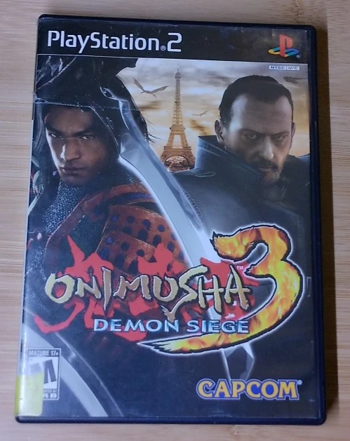 Jeu ONIMUSHA 3 CAPCOM Pour PlayStation 2 - Version PAL Complète - Bon état