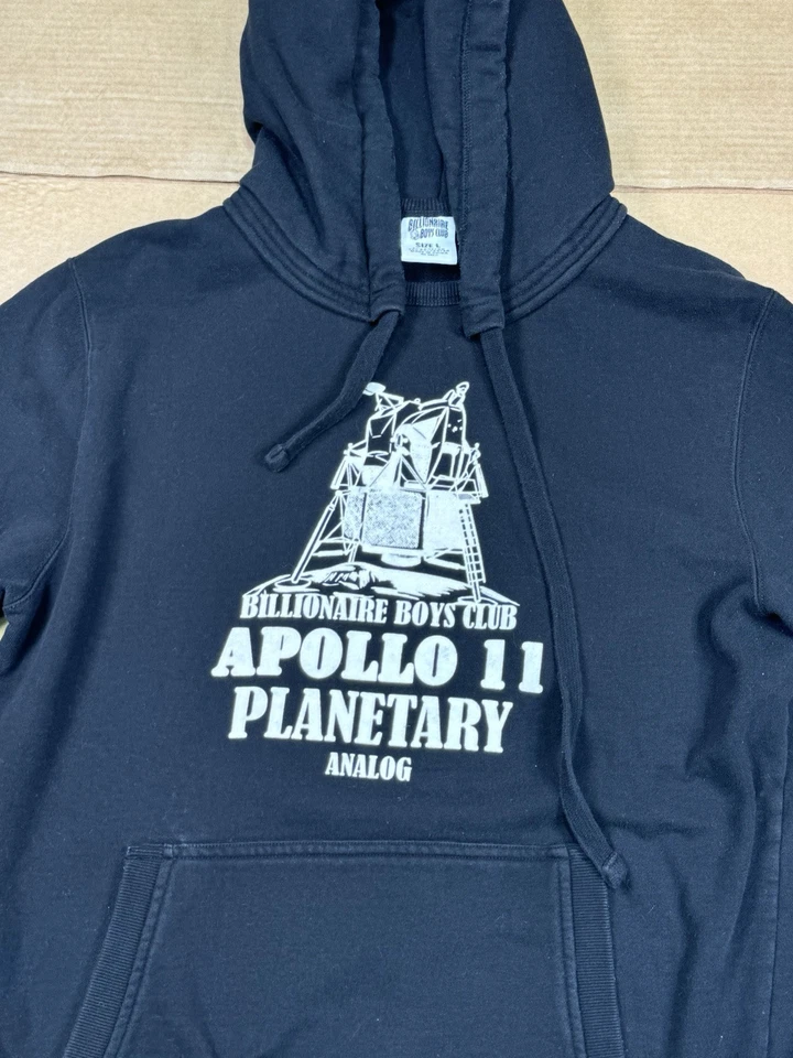 BILLIONARE BOYS CLUB Apollo 11 Planetary Analog Men’s Hoodie Size L - Image 3 of 4