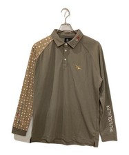 stretch long sleeve polo shirt