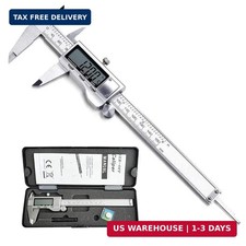 Digital Caliper, Caliper Measuring Tool with Stainless Steel, Electronic Microme