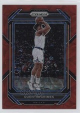 2022-23 Panini Prizm Choice Red Prizm 7/88 Quentin Grimes #15 1j45