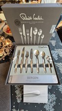 Robert Welch Bergen 42 Piece Cutlery Set Stainless Steel New Boxed