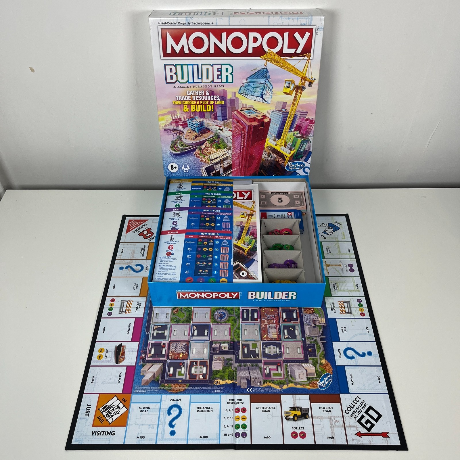Monopoly Builder - Strategy Family Board Game Hasbro