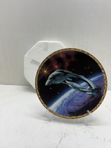 1994 Start Trek Romulan Warbird Plate by The Hamilton Collection w/C