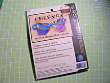 Dimensions Stamped Cross Stitch Kit Friends Cheaper Than A Shrink 7  x5  - coffee