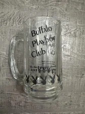 Vintage Buffalo Playboy Club Beer Mug Glass Stein 1960s Executive Hotel