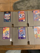 Mega Man 1, 2, 3, 4, 5, 6 NES Nintendo