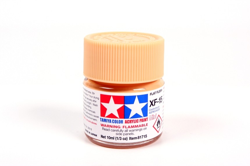 Tamiya XF-15 Flat Flesh Acrylic Paint 10ml
