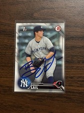 Brady Lail 2016 1st Bowman Prospect #BP24 IP Signed Autographed 