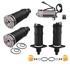 4x Federbalg Hinten Vorne + Luftfahrwerk Kompressor for Audi A6 4B C5 Allroad