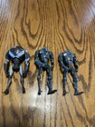 Star Wars Action Figure Lot Of 3 Super Battle Droids. Clone Wars Vintage Toys