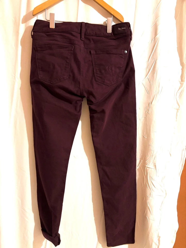 PEPE JEANS pantalon prune taille w 27 ou 36 - Photo 3/4