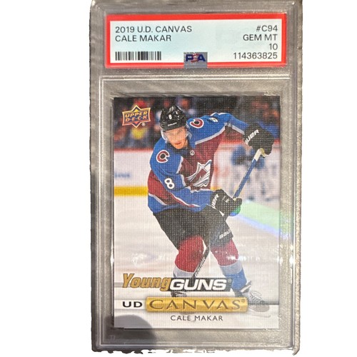 Cale Makar #C94 2019 Upper Deck Canvas card