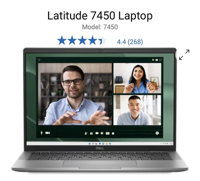 Dell Latitude 7450 2-in-1 - Intel Ultra 5-135U, 16GB RAM, 256GB SSD, Win 11