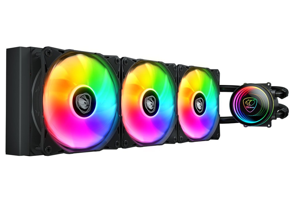 Cougar Poseidon Elite 360 ARGB CPU Liquid Cooler Intel 1851/1700 AMD AM4/AM5 Ner