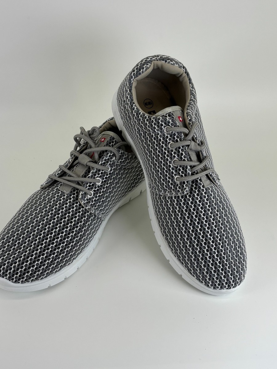 Gray Tennis Shoes Alpine Swiss Casual Mens 11 Womens 13  display picture 1