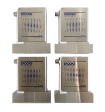 Brooks Instrument GF125C-204731 Mass Flow Controller MFC Lot of 4 Working