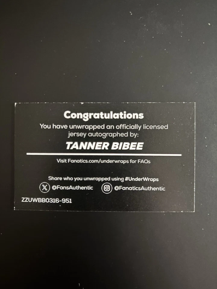 Tanner Bibee Under Wraps Autographed Jersey With Inscribed MLB Debut And 8 K’s - Image 4 of 4