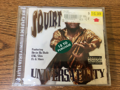 Squirt Universatility 2001 Music Audio CD Brand New Factory Sealed