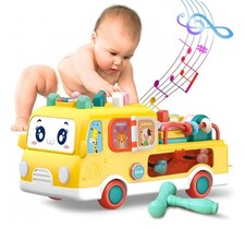 Baby educational sound bus