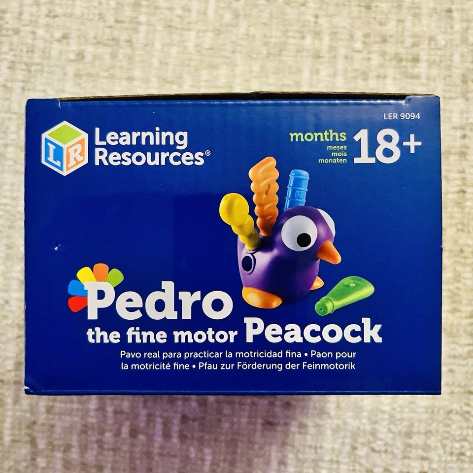 Learning Resources Pedro the Fine Motor Peacock - 6 pieces, Ages 18+ months...  - Image 3 of 4