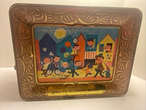 Mattel Tin Litho Music Crank Toy Tippee Tim The Dancing Monkey Works