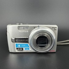 Fujifilm Digital Camera FinePixJ50 Silver Very Clean No Battery untested