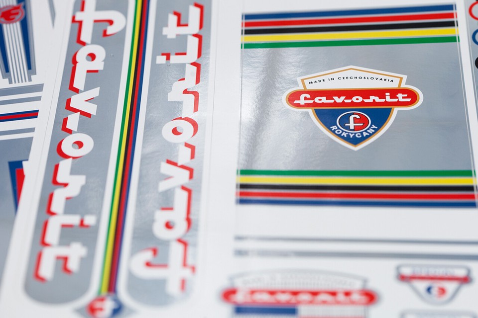 Vintage Retro Bicycle Favorit 1968 Decals Stickers Graphics Aufkleber Adesivi eB
