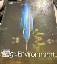 Living in the Environment - Hardcover, by Miller G. Tyler; Spoolman - LIKE NEW