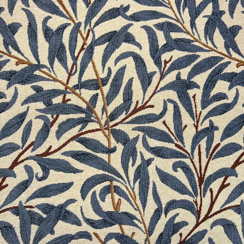 Tapestry Fabric William Morris Willow Bough Leaf Leaves Tree Branch 140cm Wide - Picture 2 of 3
