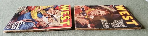 AWESOME COVERS! TWO West Western Pulps October 1946 & March 1947 Churchill Owen - Picture 3 of 20