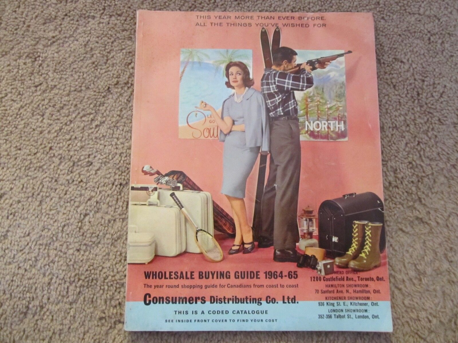 Vintage 1964-65 Consumer Distributing Catalogue Catalog Toronto | eBay