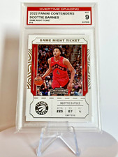 Scottie Barnes 2022-23 Panini Contenders Game Night Ticket #14 OTG 9 MINT
