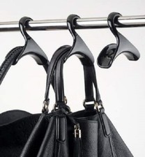 Bag-a-Vie Black HandBag Hanger Closet Organization Hooks - Perfect for Parties 