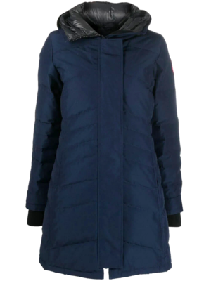 NEW CANADA GOOSE WOMEN'S LORETTE PARKA in Atlantic Navy- Size XL #DC409